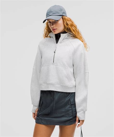 lululemon half zip sweatshirts.